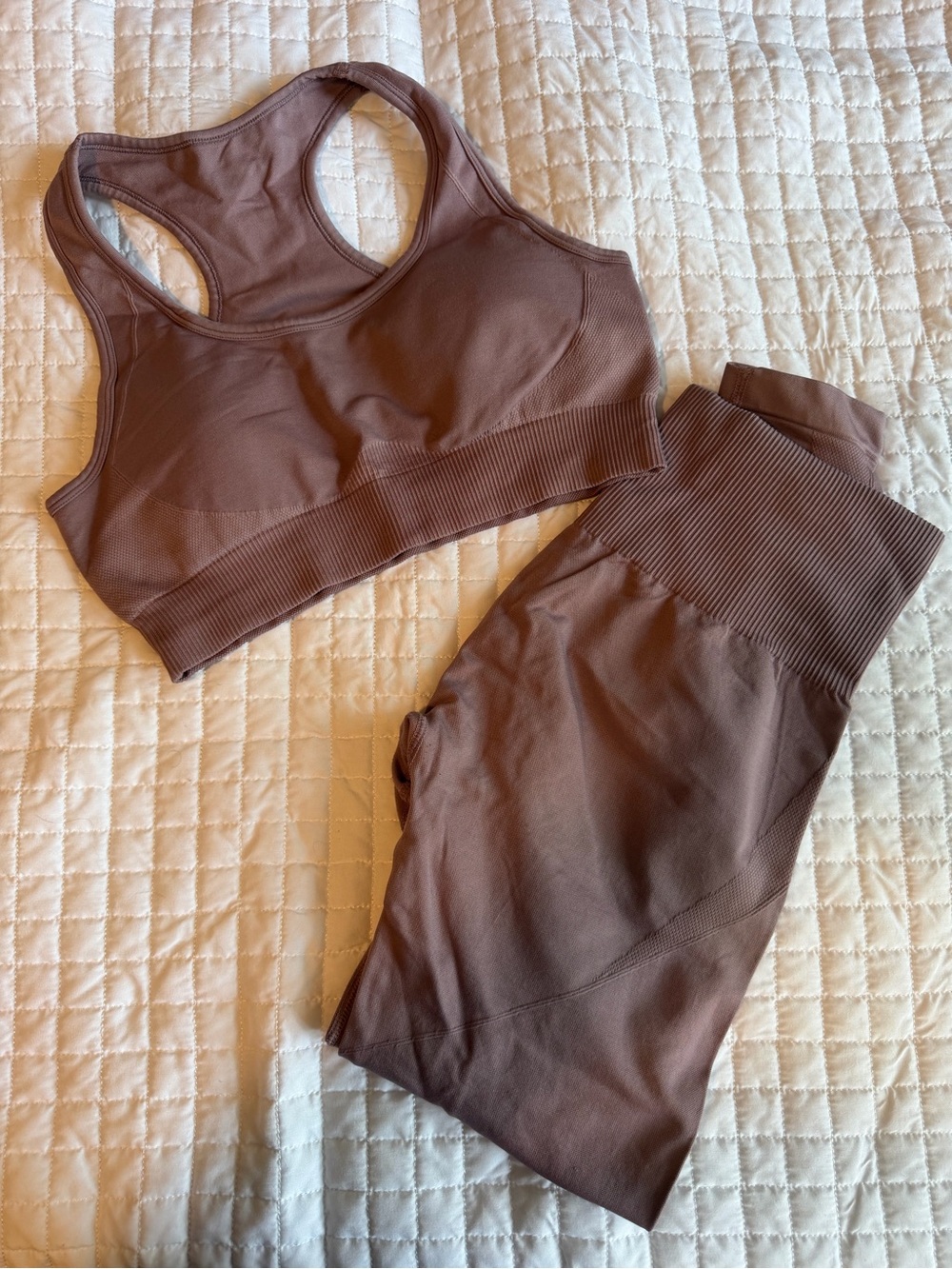 Purple workout set